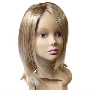 Belle Tress Topper (mono and handtied)